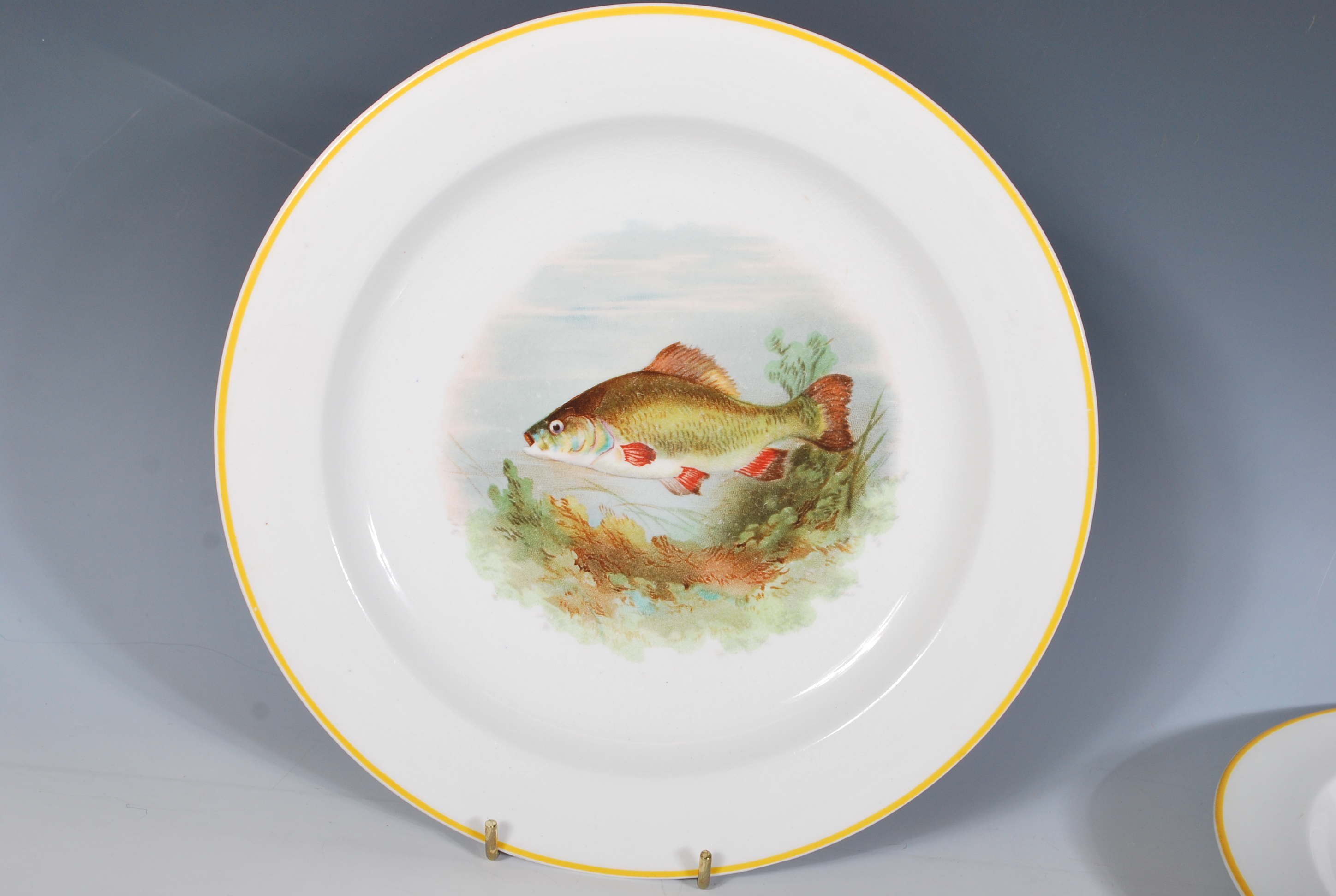 A vintage early 20th Century part dinner service by Lawleys having transfer printed decoration - Image 7 of 9