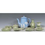 A collection of 20th Century Wedgwood jasperware ceramic to items to include a selection of