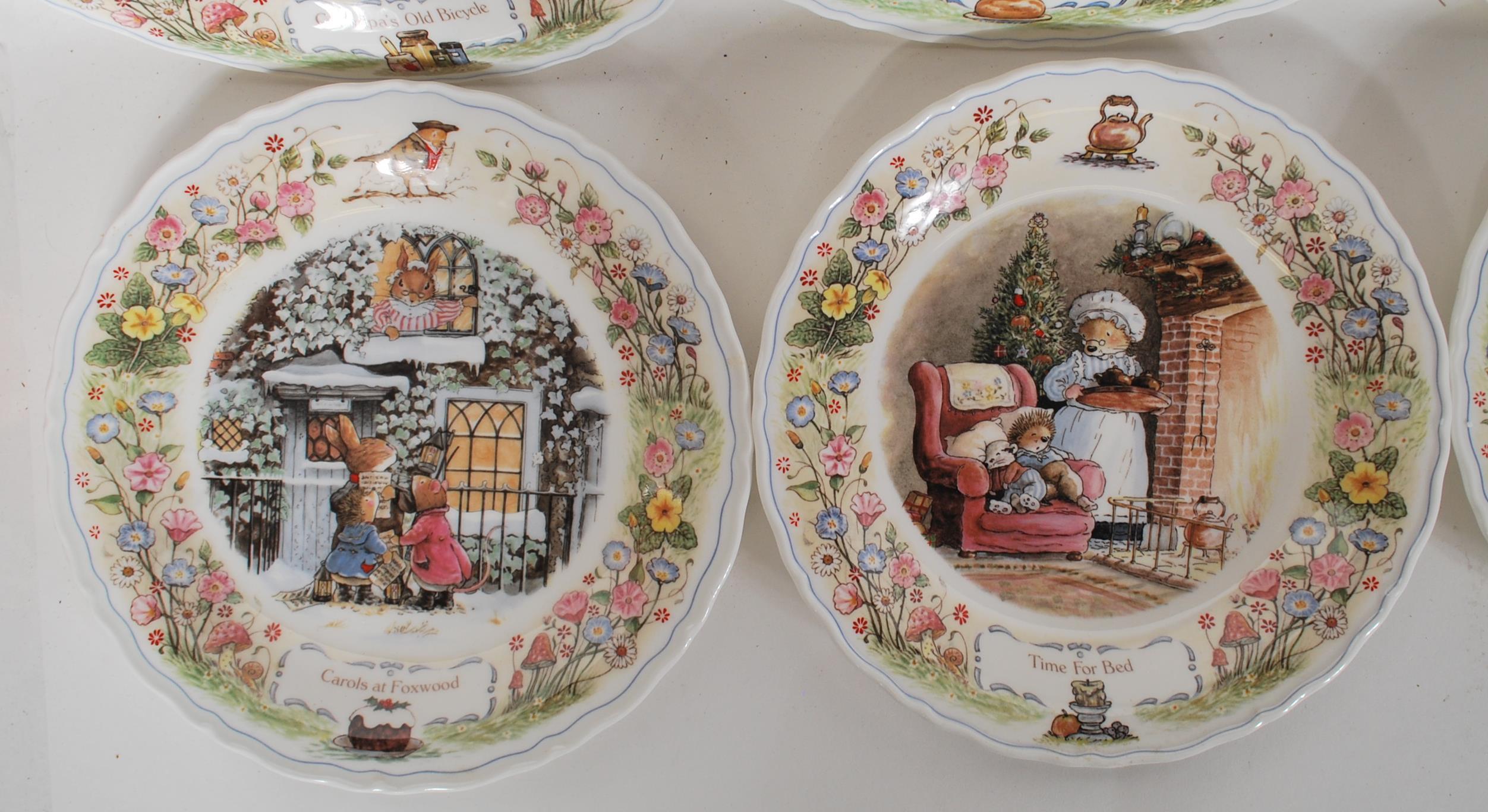 A selection of Wedgwood Foxwood Tales series collectors plates based on the children's books by - Image 7 of 7