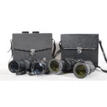 Two pairs of Tasco binoculars. Fully coated model No. 314 20 X 50 light weight 157FT at 1000YDS 52.