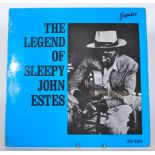 Vinyl long play LP record album by Sleepy John Estes – The Legend of Sleepy John Estes – Original