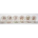 A selection of Wedgwood Foxwood Tales series collectors plates based on the children's books by