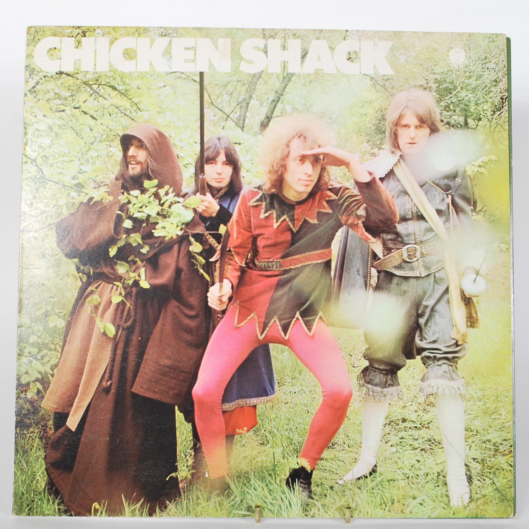 Vinyl long play LP record album by Chicken Shack – 100 Ton Chicken – Original Blue Horizon 1st U.