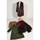 A group of seven vintage 20th Century ladies fur coats / jackets of differing styles and various