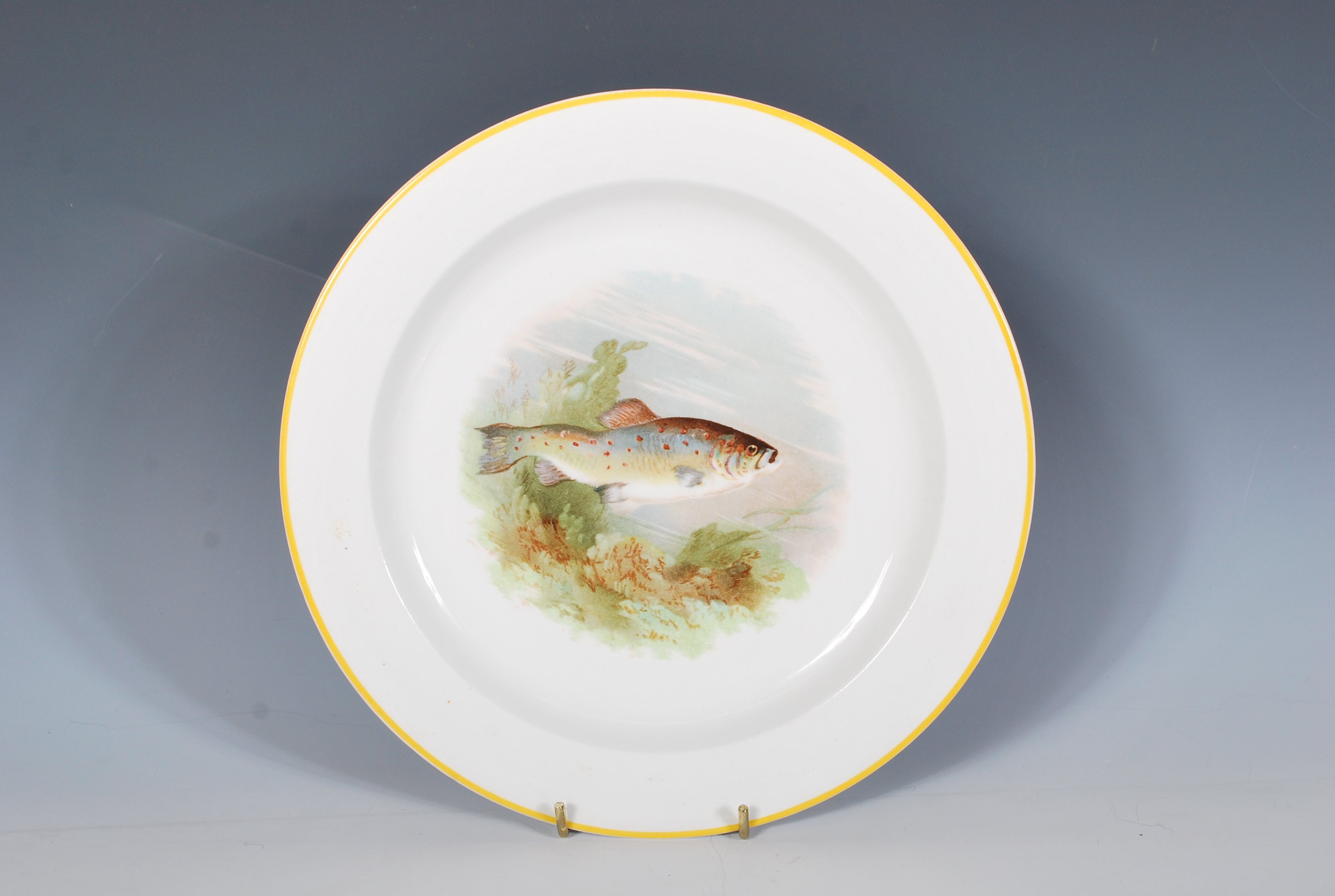 A vintage early 20th Century part dinner service by Lawleys having transfer printed decoration - Image 8 of 9