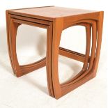 Victor B. Wilkins - G Plan - Quadrille - A 1970's retro vintage teak wood graduating nest of tables.