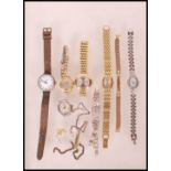 A collection of vintage cocktail watches to includ