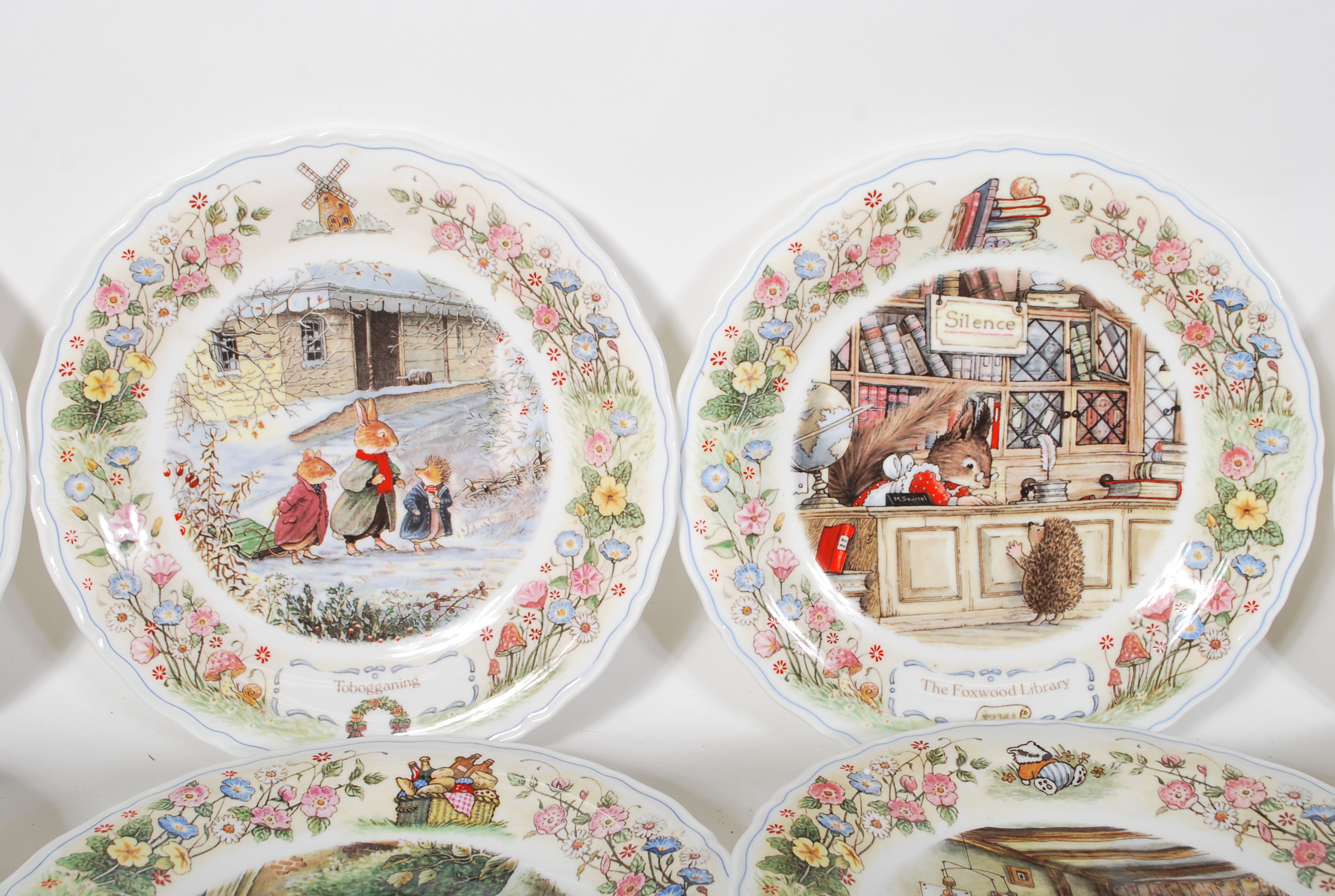 A selection of Wedgwood Foxwood Tales series collectors plates based on the children's books by - Image 3 of 7