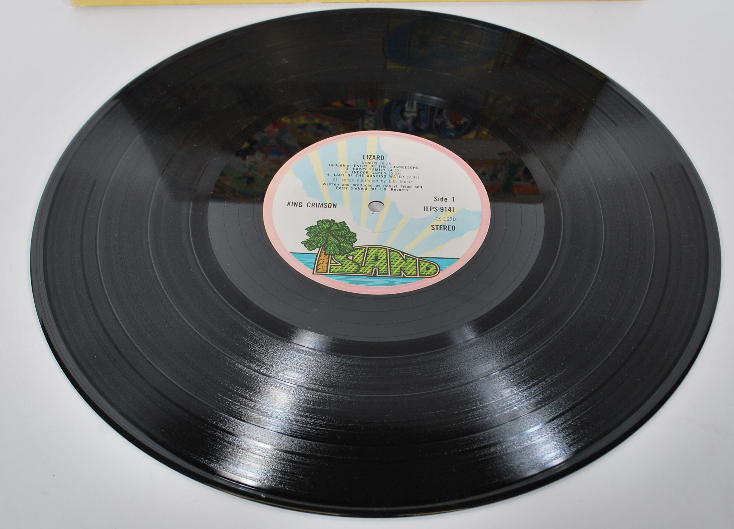 Vinyl long play LP record album by King Crimson – Lizard – Original Island 1st U.K. Press – Stereo – - Image 4 of 5
