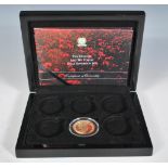 The Bradford exchange- The official last we forget gold sovereign set containing just one coin