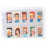 A full set of 50 Thunderbirds 1st Series candy cigarette Trading cards produced in 1967 by Barratt &