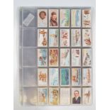 A collection of travel related Player's cigarette cards to include six full sets; polar exploration,
