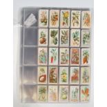 A selection of vintage Player's cigarette cards to include seven full sets; Useful and Plants and