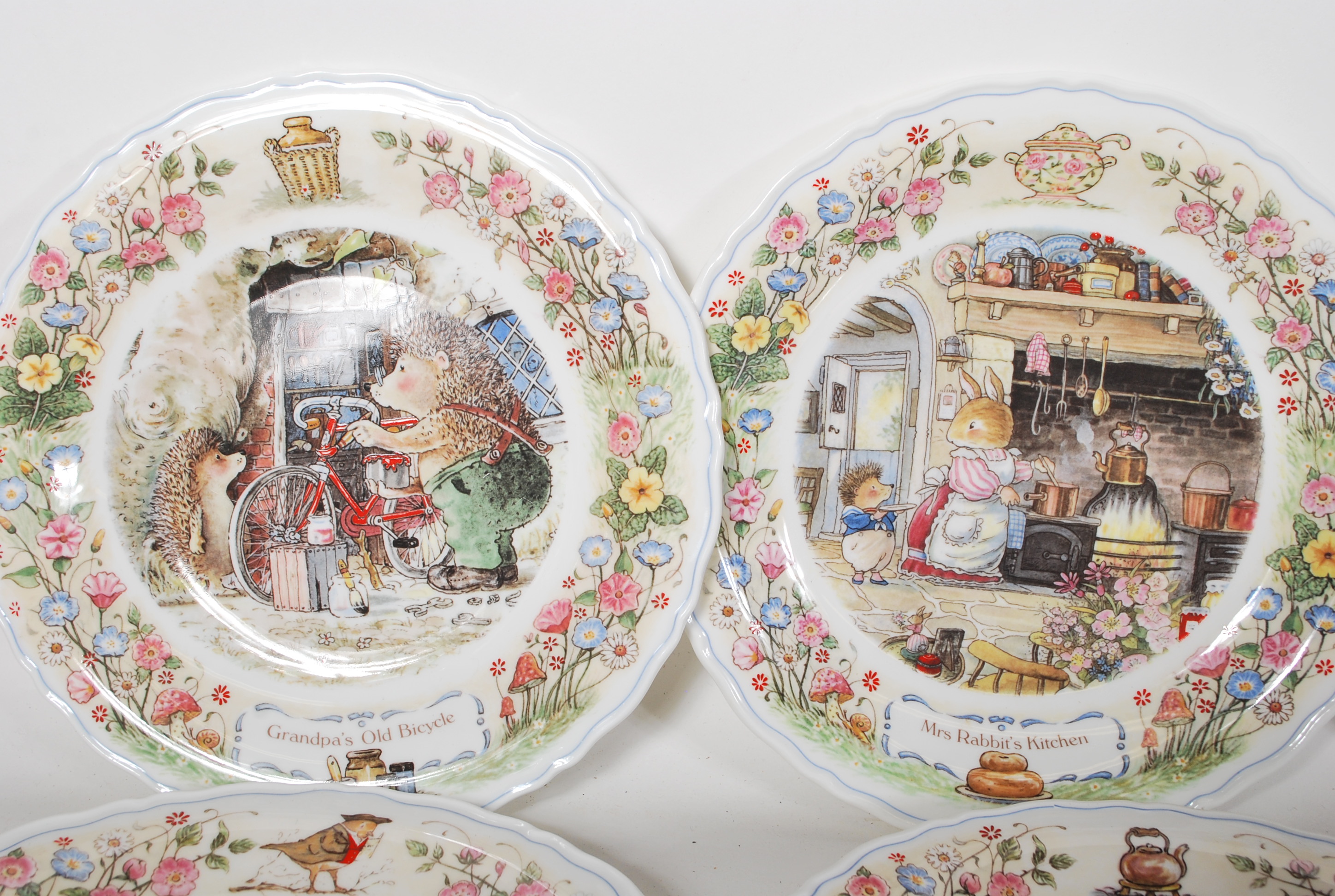 A selection of Wedgwood Foxwood Tales series collectors plates based on the children's books by - Image 2 of 7