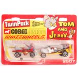 CORGI JUNIORS WHIZZWHEELS 2507 TOM AND JERRY DOUBLE PACK