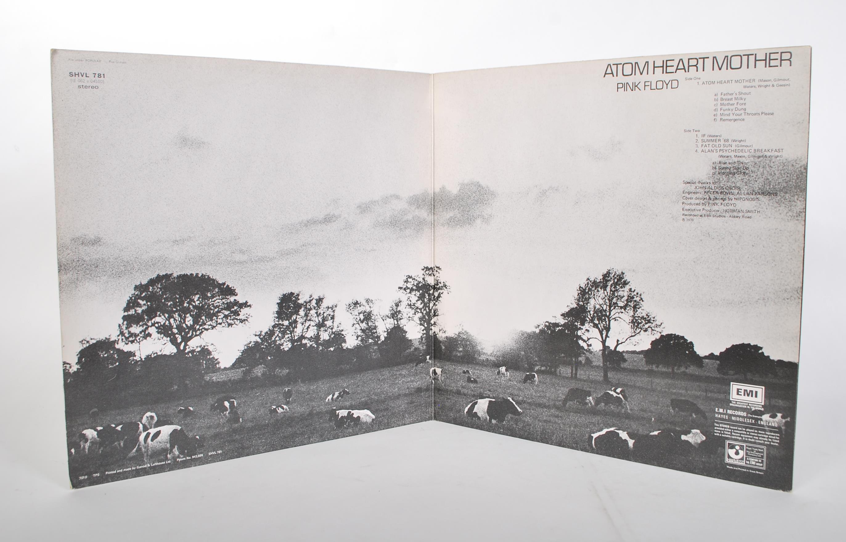 Vinyl long play LP record album by Pink Floyd – Atom Heart Mother – Original Harvest 1st U.K. - Image 3 of 5