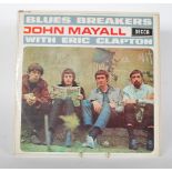 Vinyl long play LP record album by John Mayall – Blues Breakers With Eric Clapton – Original Decca