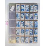 A selection of vintage Turf's cigarette cards / slides to include nine full sets; 50 Film