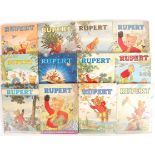 COLLECTION OF ASSORTED RUPERT DAILY EXPRESS ANNUALS