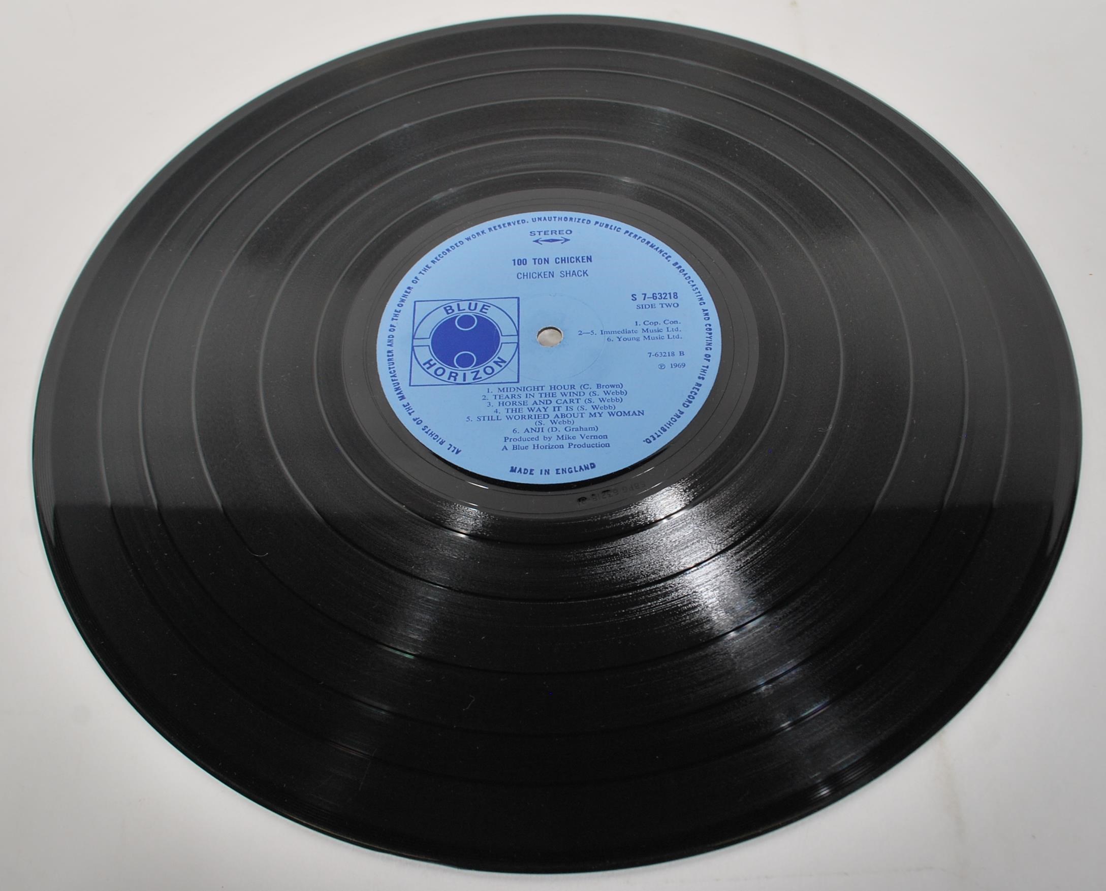 Vinyl long play LP record album by Chicken Shack – 100 Ton Chicken – Original Blue Horizon 1st U. - Image 5 of 5