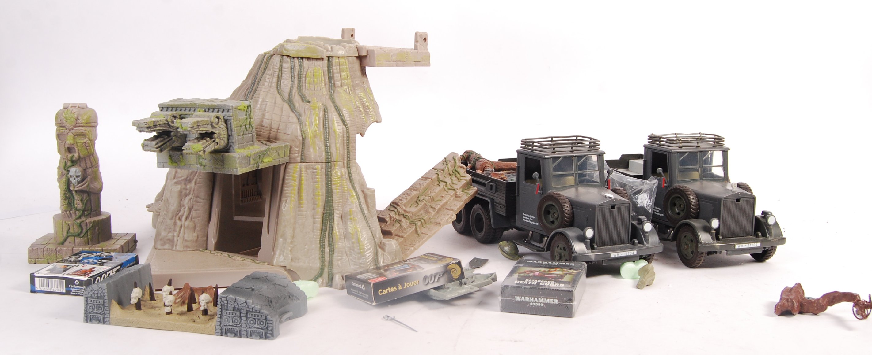 COLLECTION OF HASBRO INDIANA JONES PLAYSETS