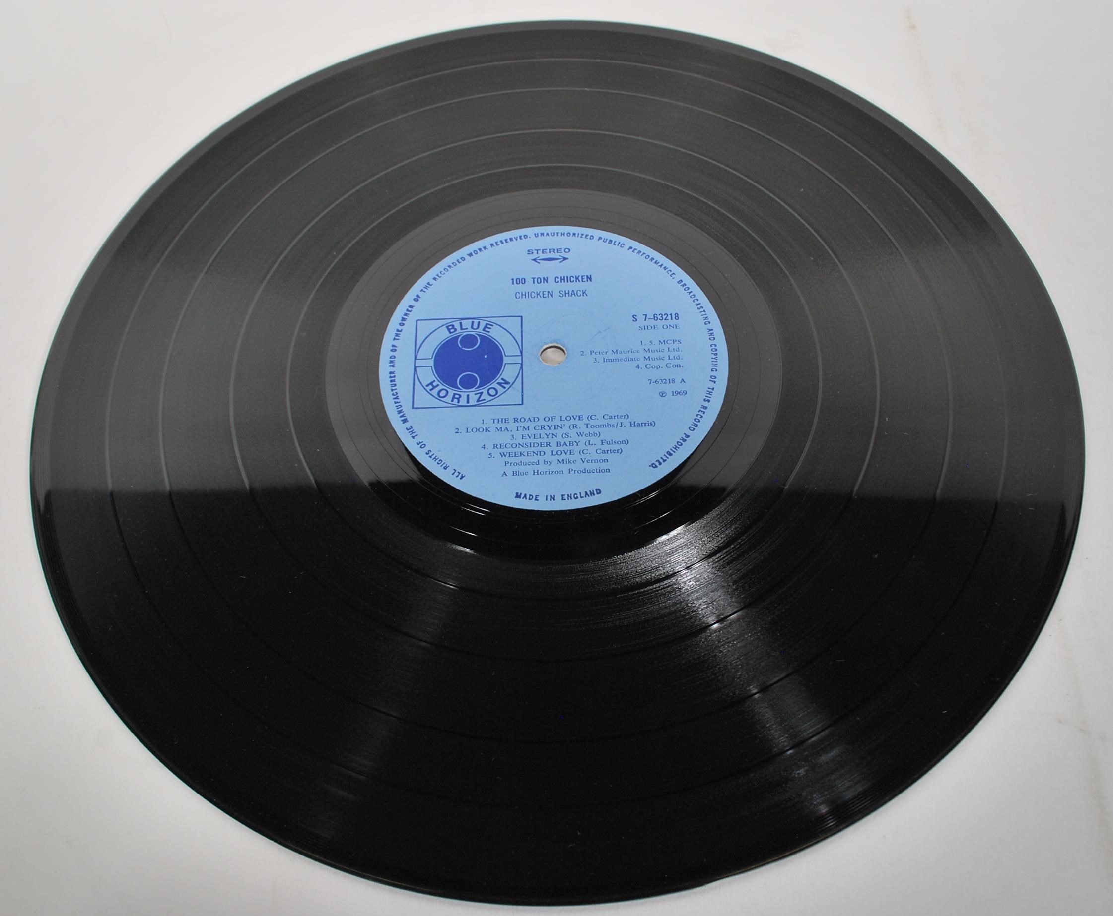 Vinyl long play LP record album by Chicken Shack – 100 Ton Chicken – Original Blue Horizon 1st U. - Image 4 of 5