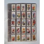 A collection of vintage nature cigarette cards to include six full sets; Godfrey Phillips 'Old