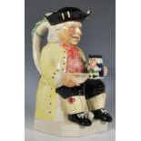 A 20th Century Prestige jugs Kevin Francis Ceramic Limited Toby Jug collector Vic Schuler