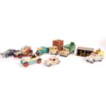 ASSORTED SCALE DIECAST MODEL VEHICLES BY CORGI AND DINKY