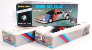 RADIO TRON RC REMOTE CONTROLLED 1/15 SCALE MODEL BMW CARS