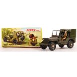 RARE FRENCH DINKY TOYS 828 ROCKET CARRIER JEEP