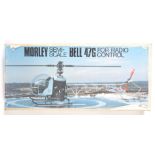 RARE VINTAGE MORLEY BELL 47G RC MODEL HELICOPTER K