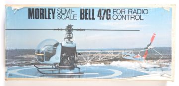 RARE VINTAGE MORLEY BELL 47G RC MODEL HELICOPTER K