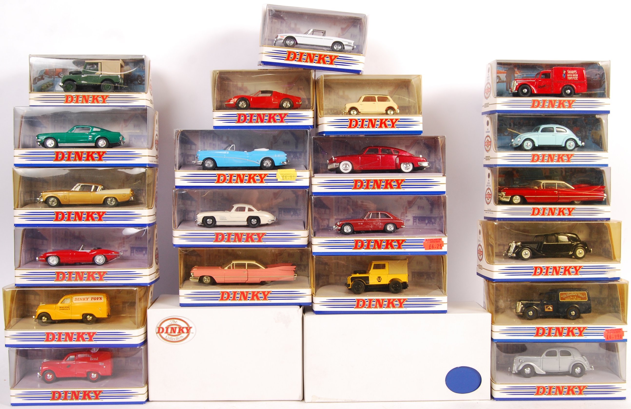 COLLECTION OF BOXED MATCHBOX DINKY COLLECTION DIECAST MODELS