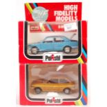 TWO ORIGINAL POLISTIL DIECAST BOXED 1/25 SCALE MODELS