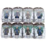 COLLECTION OF ART ASYLUM STAR TREK NEMESIS CARDED FIGURES