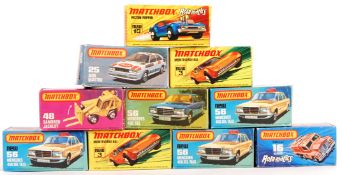 COLLECTION OF VINTAGE MATCHBOX SUPERFAST BOXED DIE