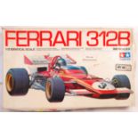 TAMIYA MADE 1:12 MODEL CONSTRUCTION RACING CAR KIT FERRARI 312B