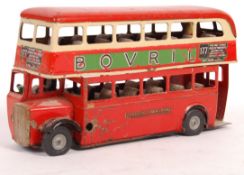 SCARCE VINTAGE TRI-ANG MINIC TINPLATE CLOCKWORK MODEL BUS