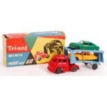 RARE VINTAGE TRI-ANG / TRIANG PUSH & GO MINIC CAR