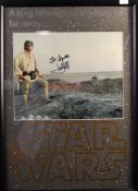 STAR WARS - RARE MARK HAMILL SIGNED PHOTOGRAPH PRE