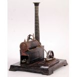 RARE BING LIVE STEAM TINPLATE STATIONARY ENGINE