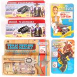 COLLECTION OF 1980'S LONE STAR BOXED DIECAST COWBOY GUNS