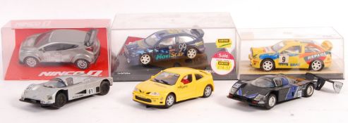 COLLECTION OF ASSORTED 1/32 SCALEXTRIC & NINCO SLOTCARS