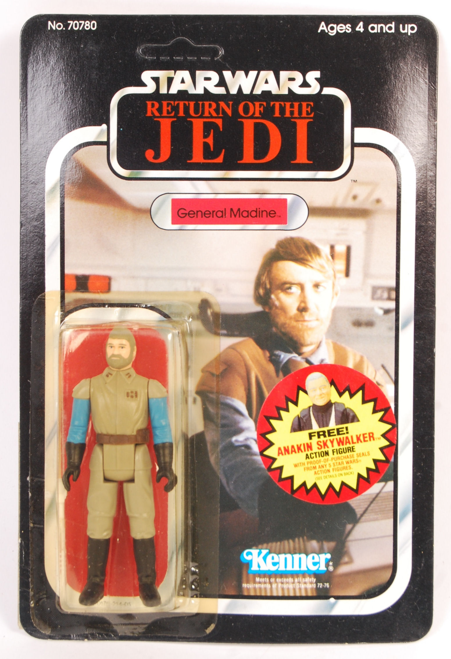 RARE VINTAGE STAR WARS MOC CARDED ACTION FIGURE