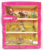 RARE VINTAGE TIMPO TOYS TRIPLE-SET WESTERN PLASTIC