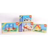 COLLECTION OF VINTAGE LEGO LEGOLAND BOXED BUILDING SETS