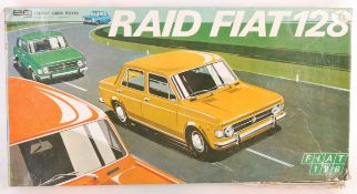 RARE VINTAGE RAID FIAT 128 BOXED BOARD GAME