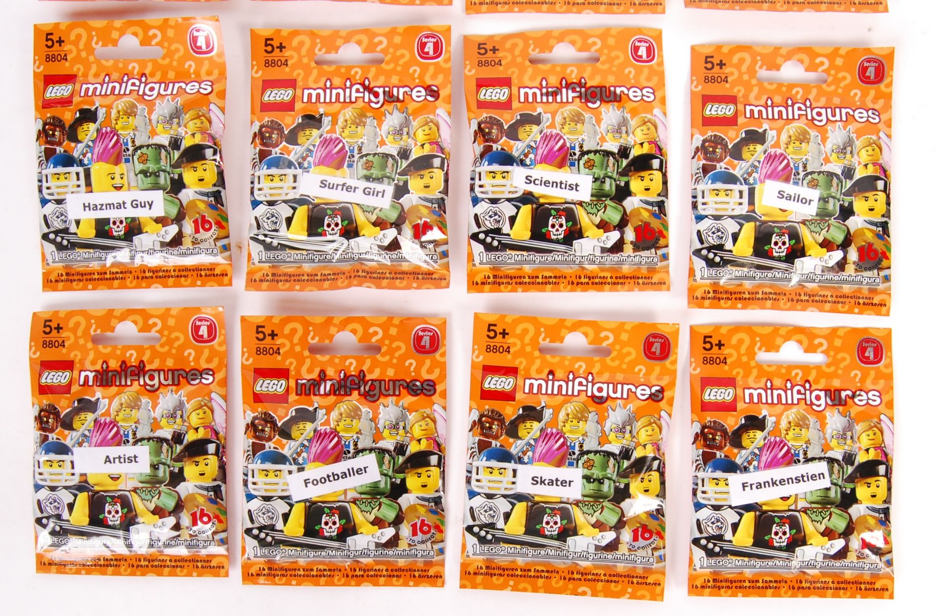 RARE LEGO MINIFIGURES SERIES 4 FULLY FACTORY SEALED SET - Bild 3 aus 3