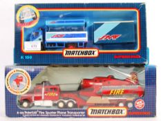 TWO BOXED VINTAGE MATCHBOX DIECAST MODELS